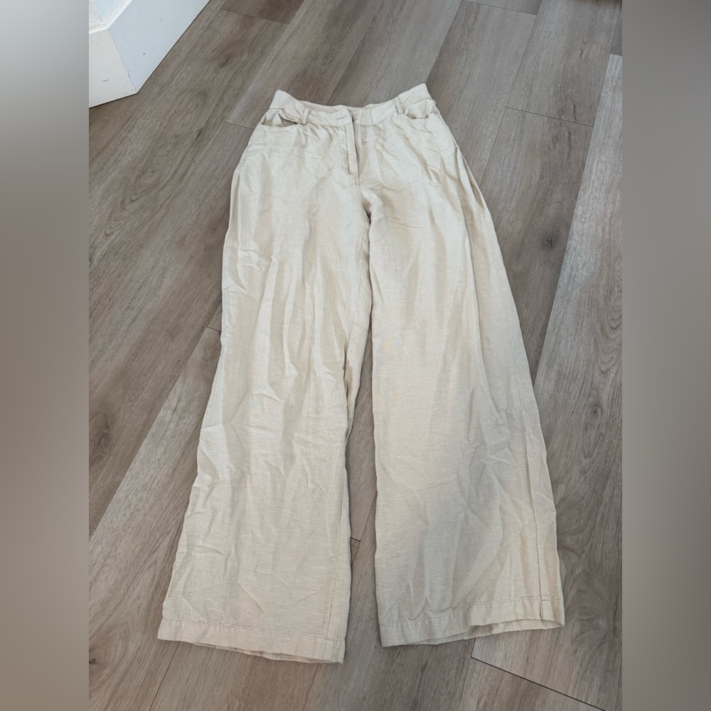 Women's Cream Trousers